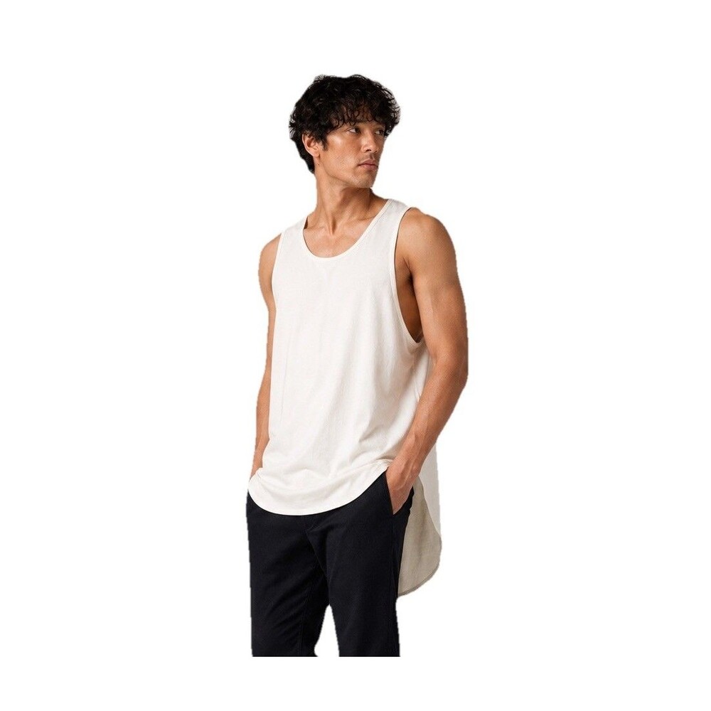 FEAR OF GOD 2015-2016 Fourth Collection Longline Tank Top Men’s White Size Large